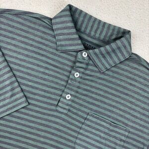 ONWARD RESERVE Mens 'Performance Pique' Polo Shirt Medium Stretch Pocket Stripe